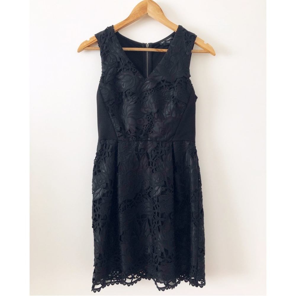 Club Monaco Black Mini Dress